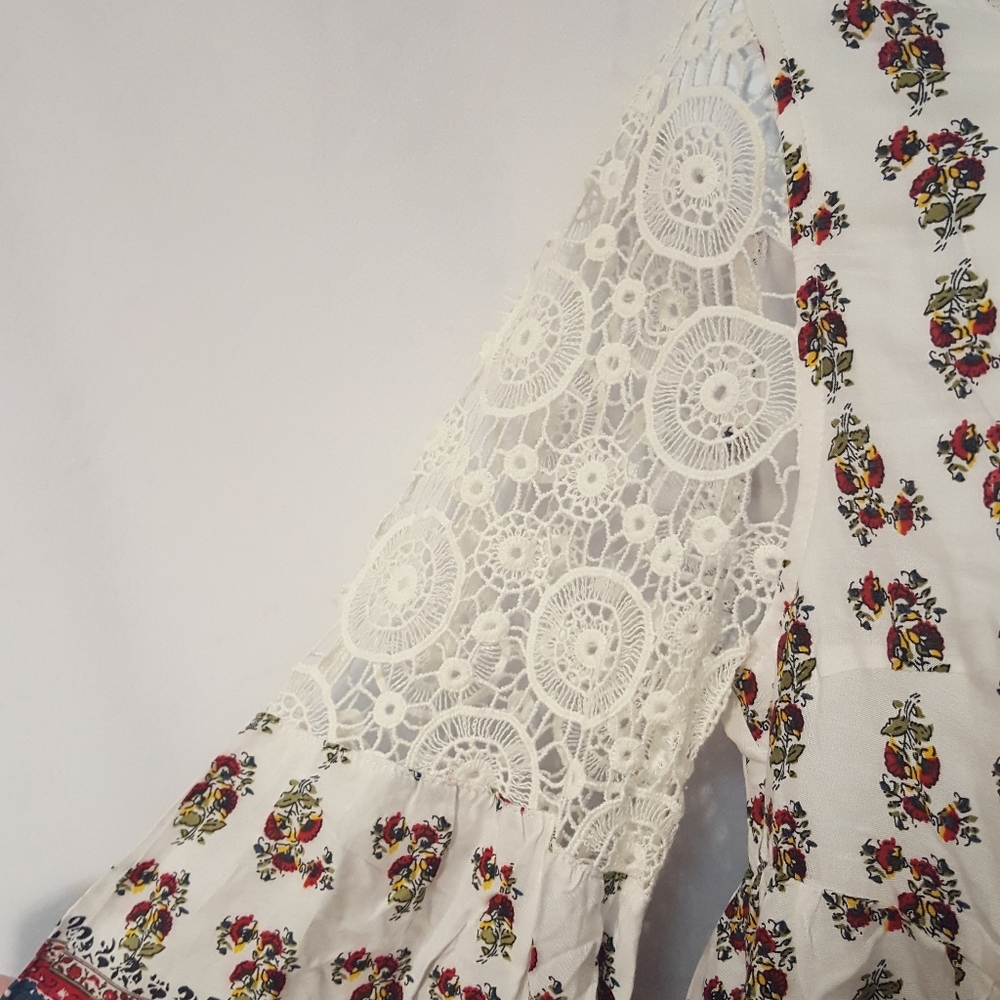 Entro Babydoll Floral Dress size M - Picture 5 of 16